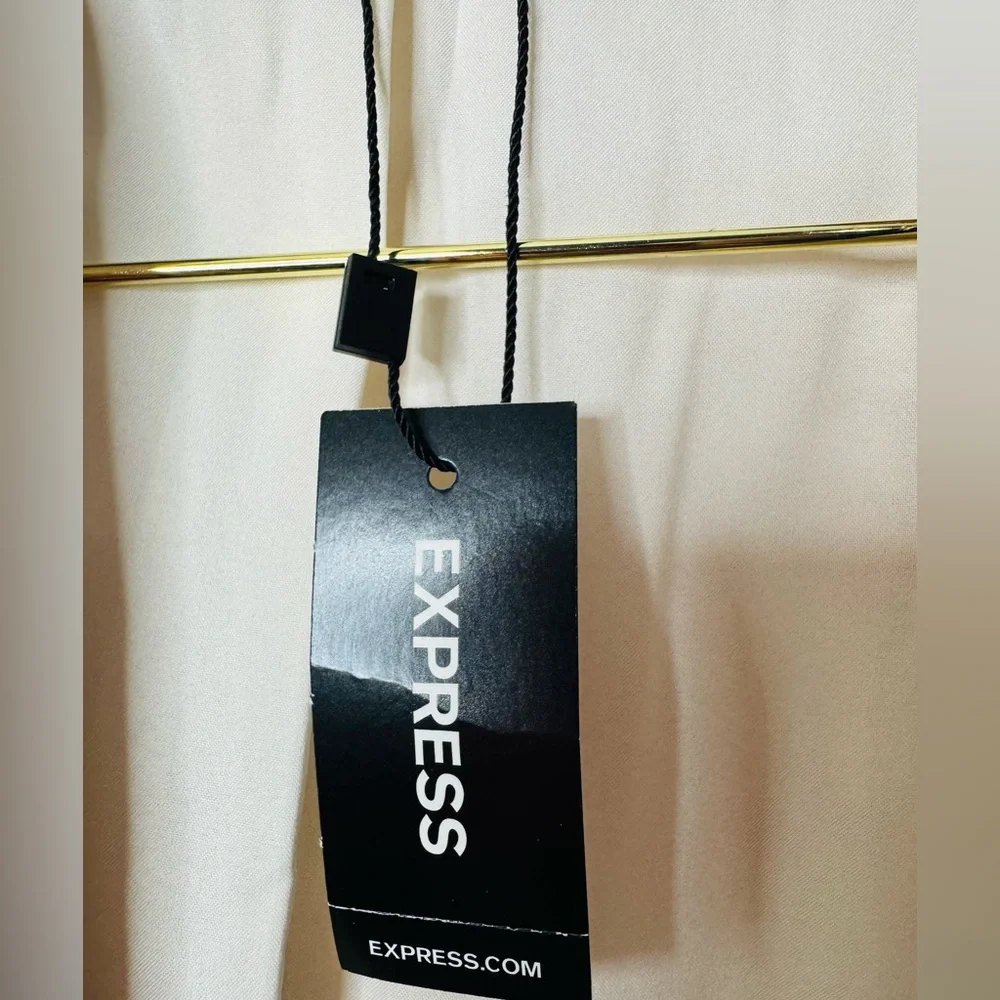 EXPRESS Black,Pink& Cream colors blazer - Picture 3 of 7